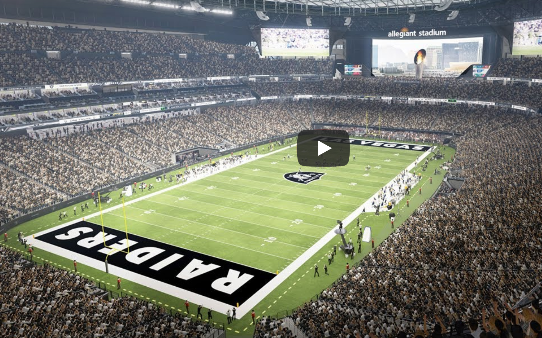 Photos: Overhead Shot Of Raiders' New Stadium Is Going Viral - The Spun:  What's Trending In The Sports World Today