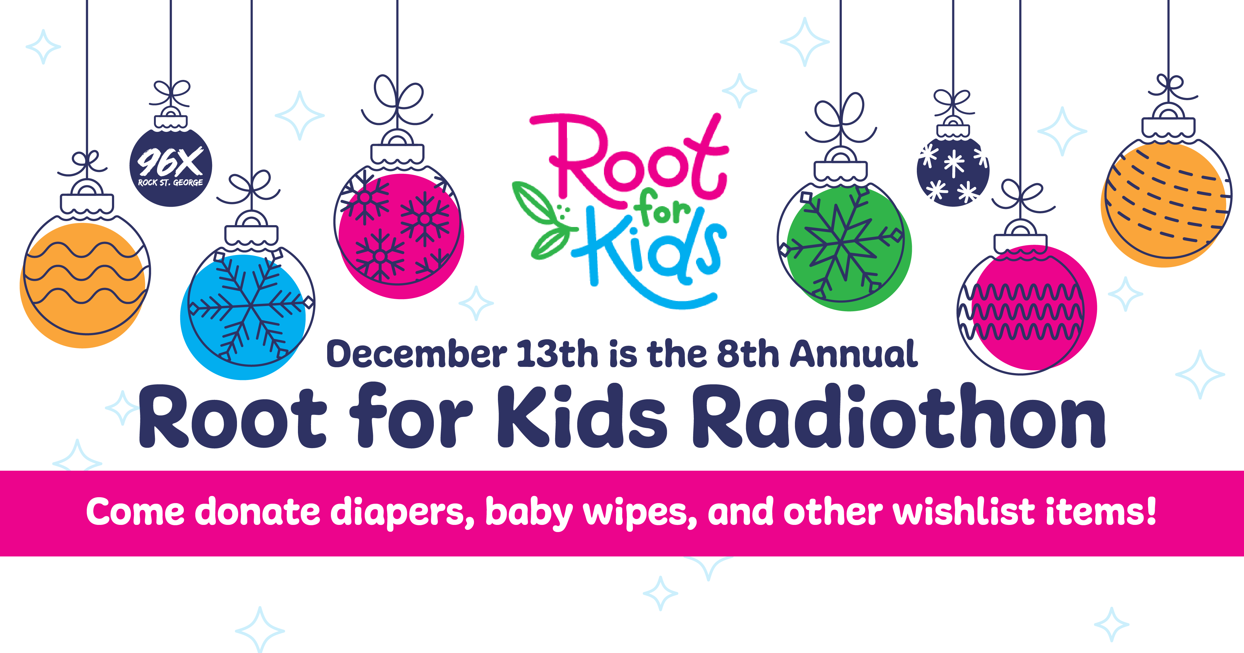 96X Root for Kids Radiothon